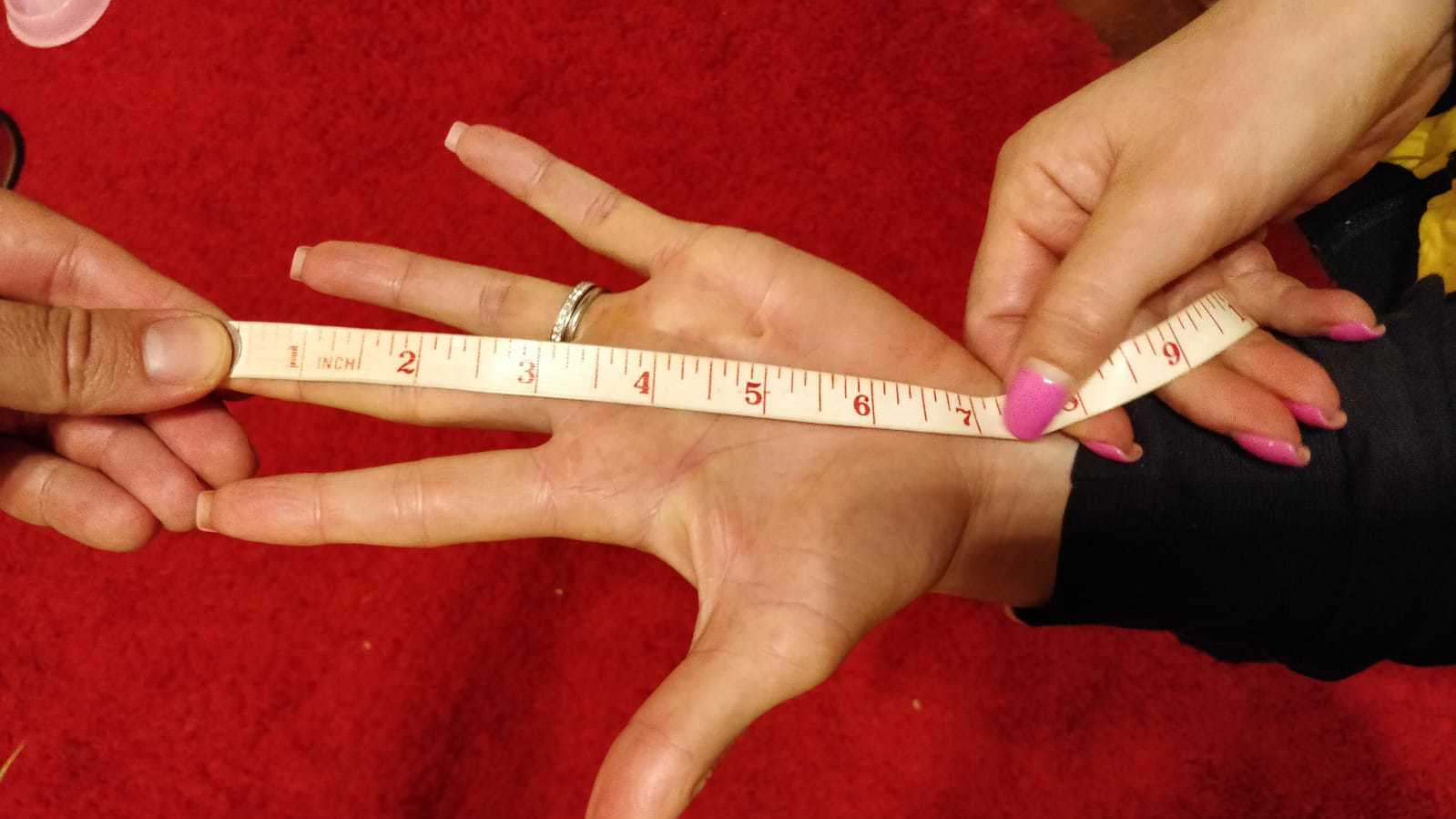 Hand Length Female