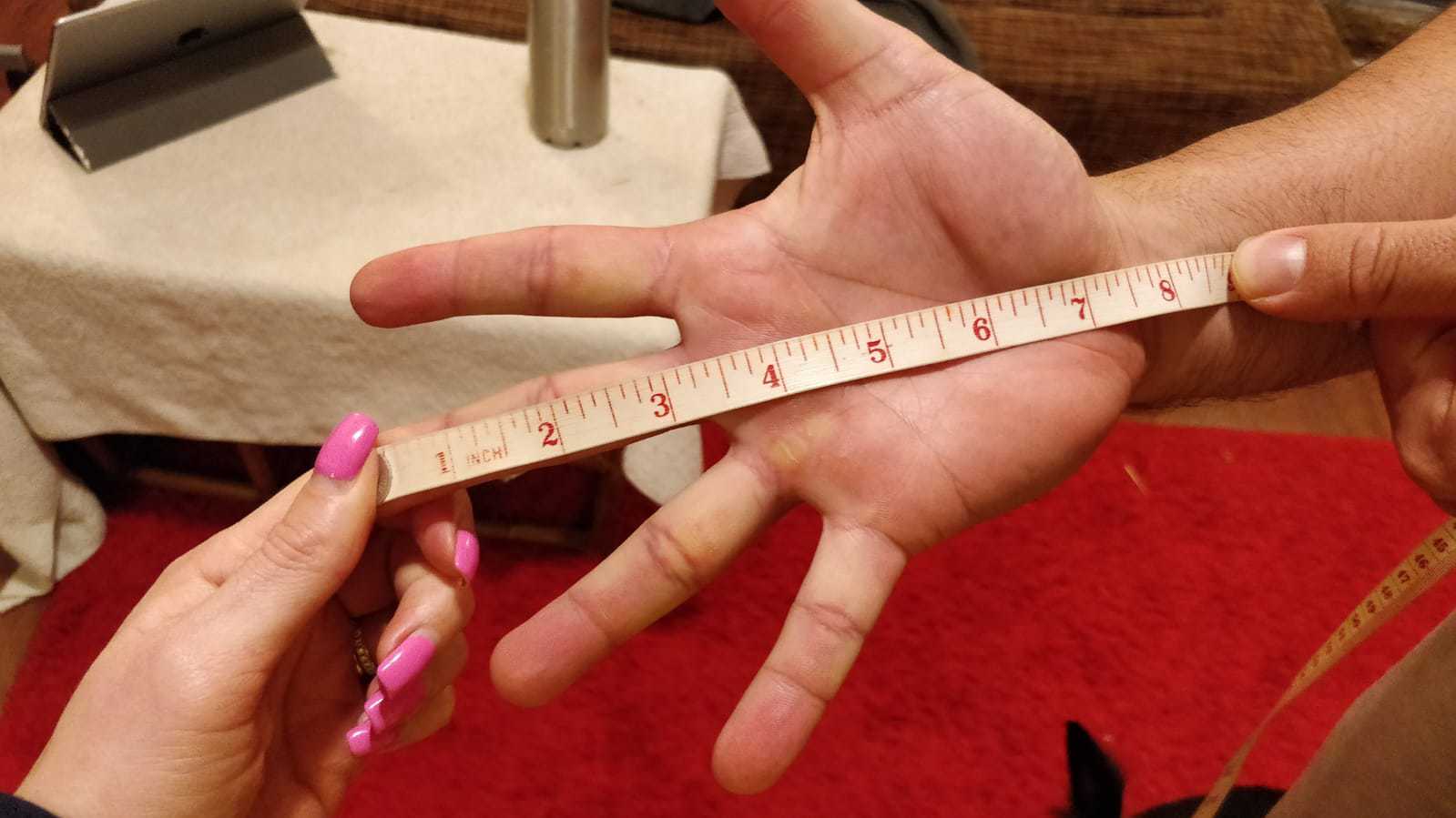 Hand Length Male