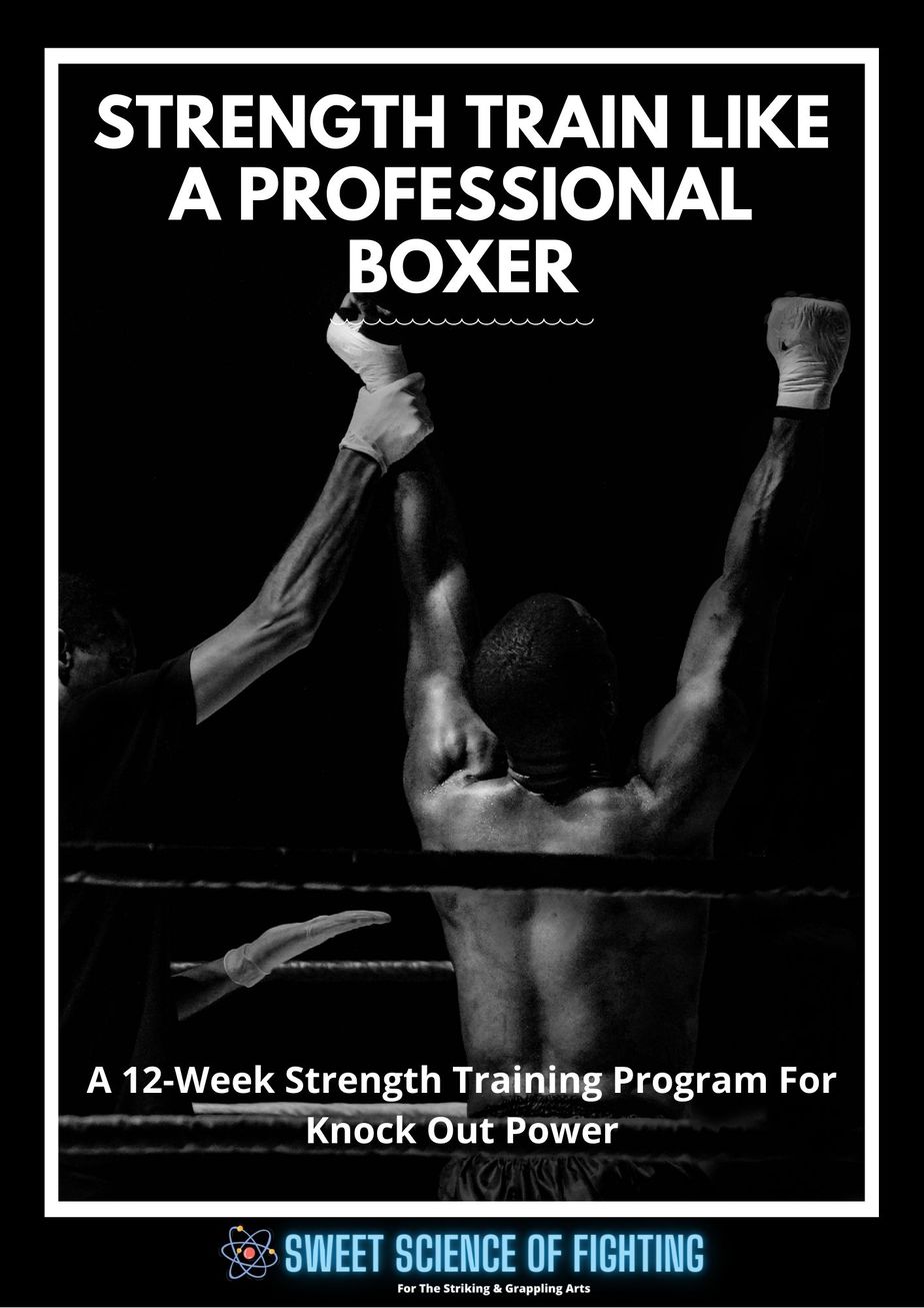 Strength Train Professional Boxer
