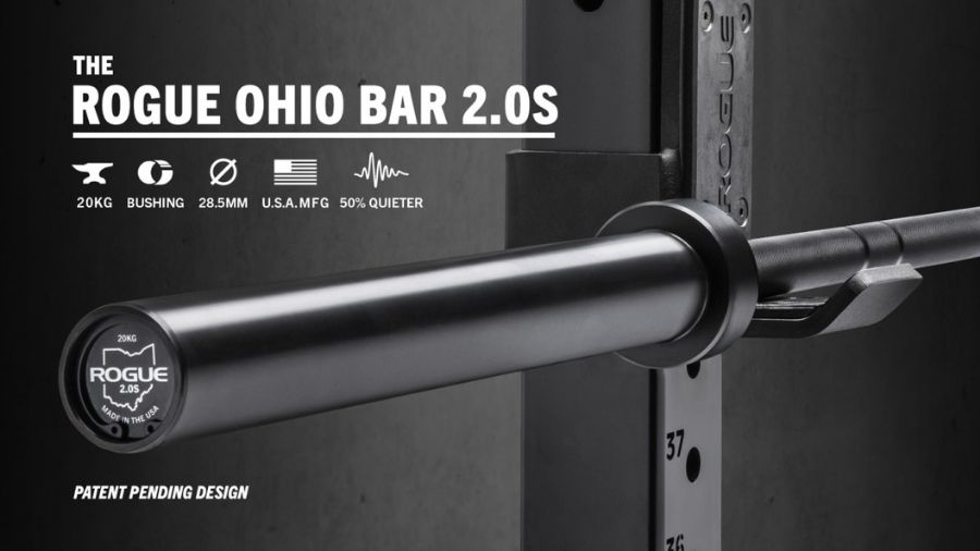 BJJ Workout Equipment-Rogue Ohio Bar 2.0